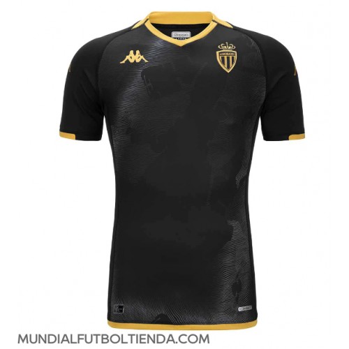 Camiseta AS Monaco Segunda Equipación Replica 2023-24 mangas cortas